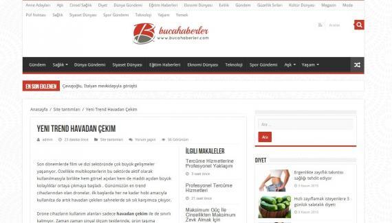 bucahaberler_com Yeni Trend Havadan Çekim