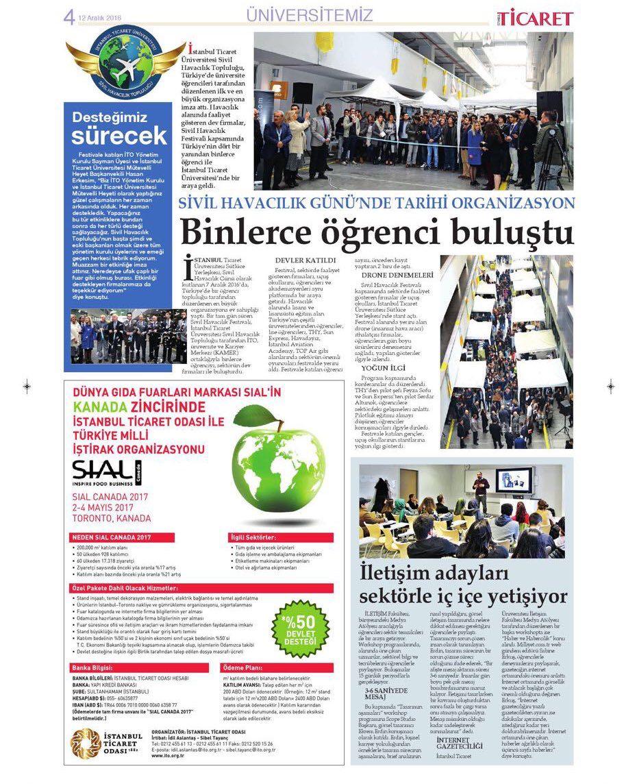 İstanbul Ticaret Odası Gazetesi